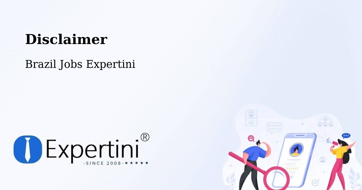 Disclaimer – Salto - Brazil Jobs Expertini