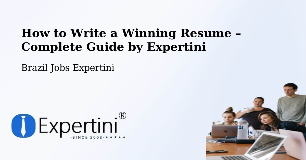 Resume Writing Guide for Job Seekers – Salto - Salto, Brazil Jobs Expertini